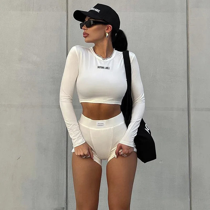 Ennimo 2Pcs Sports Style Suit